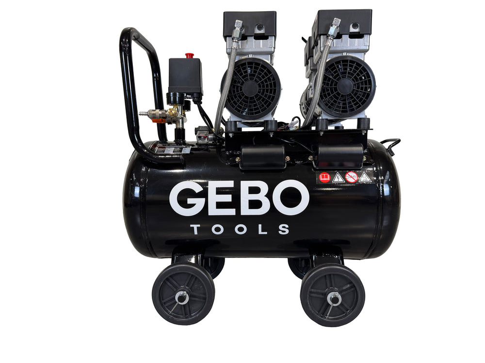 Tichý bezolejový kompresor 50l Gebo Tools