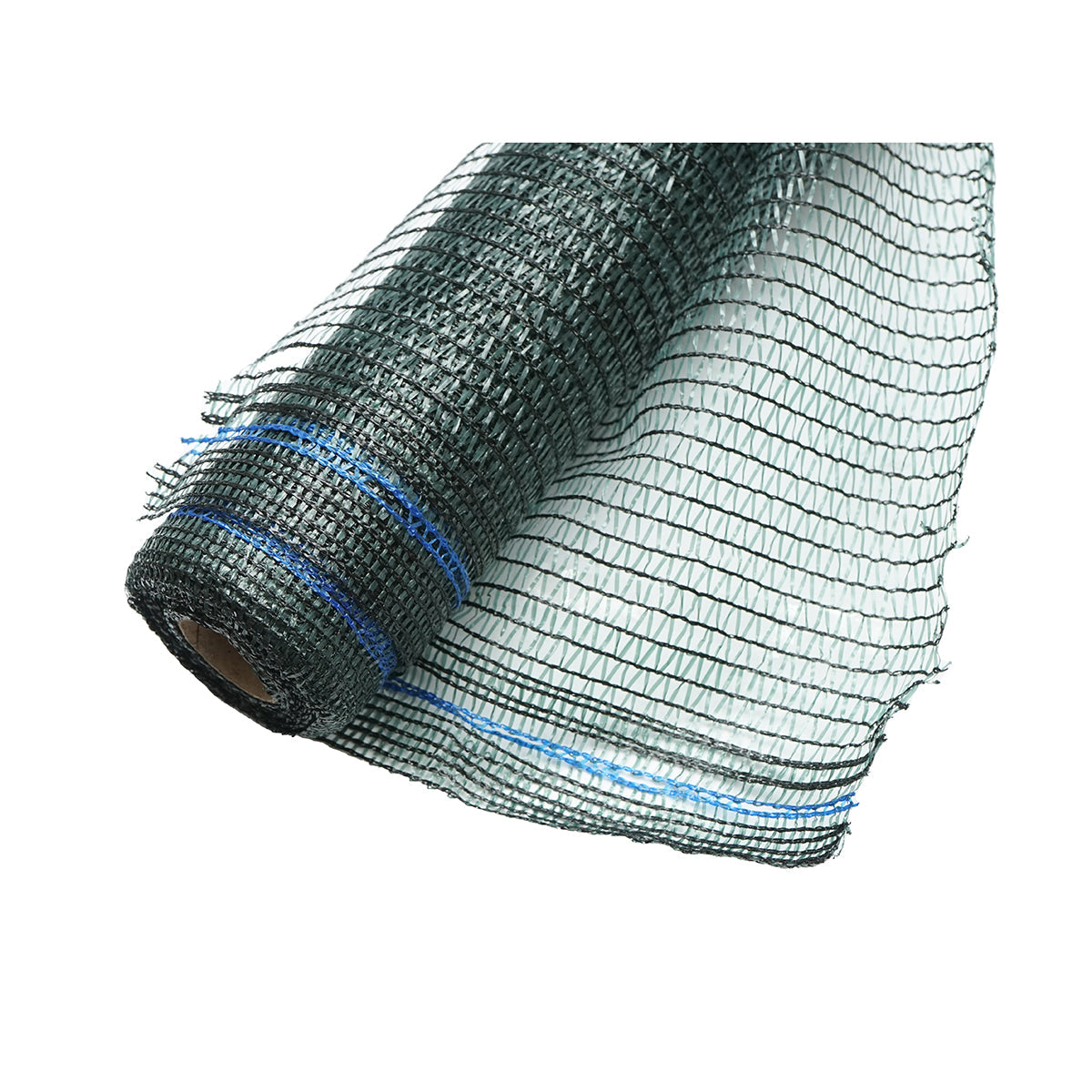 Tieniaca sieť 40%, šírka 10m, dĺžka 50m, zelená, polyetylénová, s UV ochranou