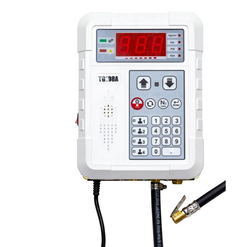 Digitálny automatický hustič pneumatík