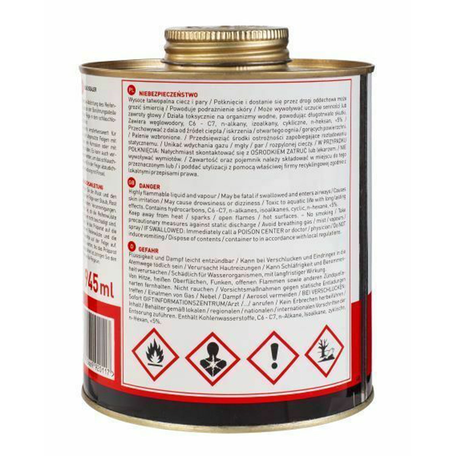 Tmel na pätky bezdušových pneumatík Bead Sealer Extra 945ml, s kefkou