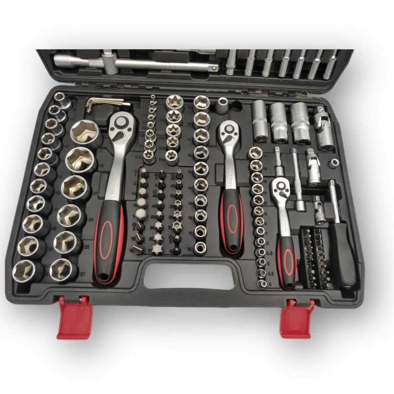 Súprava náradia - Gola sada 171ks, nástrčné kľúče a račne 1/4'' 3/8'' 3/4''