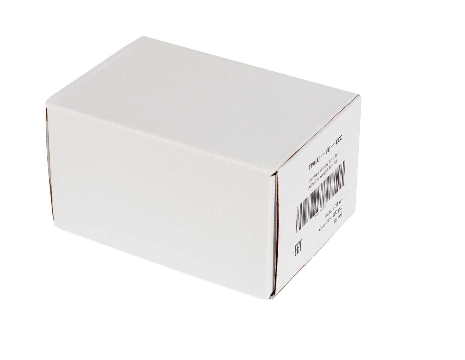 Krabica samolepiacich závaží 5 g okrúhle 100 páskov