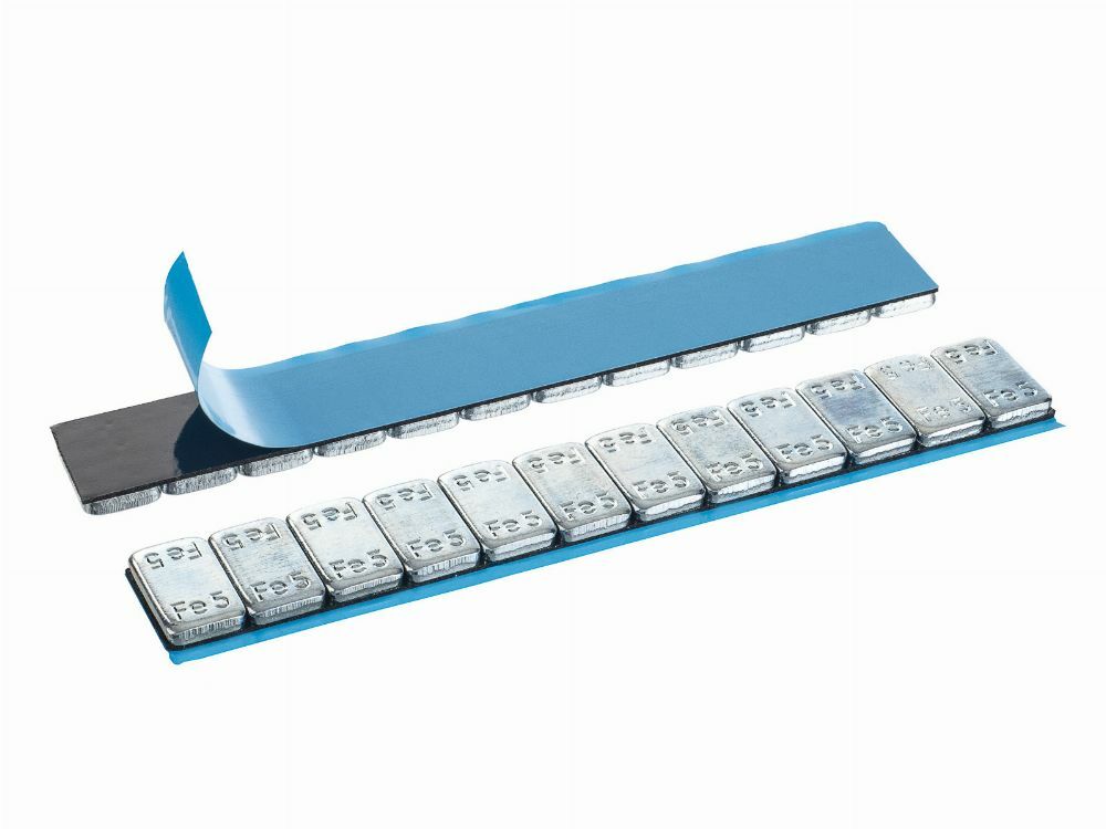 Krabica samolepiacich závaží 5 g okrúhle 100 páskov