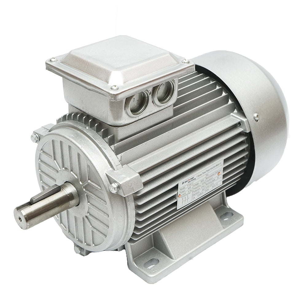 Trojfázový elektromotor 3kW, 380V s medeným vinutím a hliníkovým krytom IP44