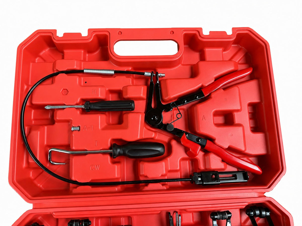 Sada klieští na hadicové spony v aute 9ks Gebo Tools