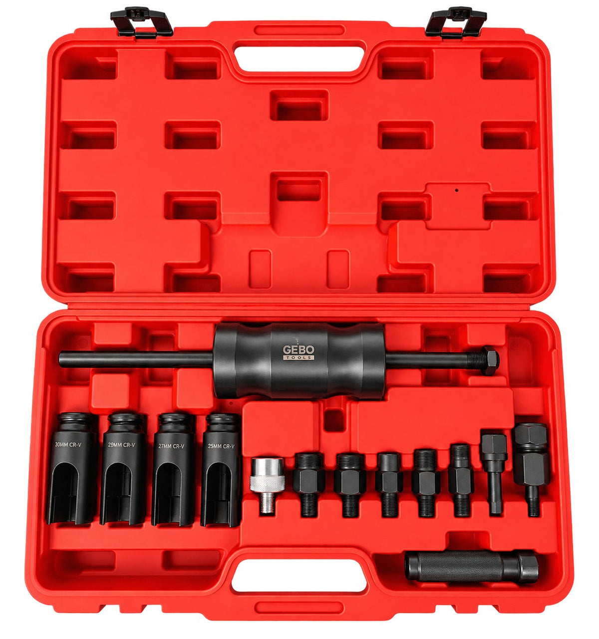 Sada na vyťahovanie vstrekovačov - diesel, 14ks, Gebo Tools
