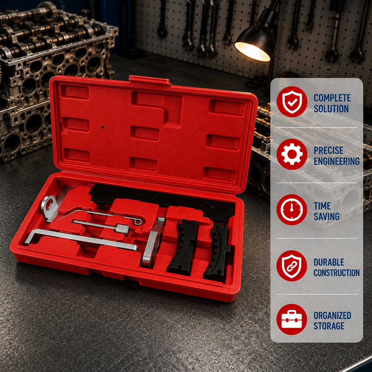 Aretačná sada rozvodov Opel 1.6 1.8 16V Gebo Tools