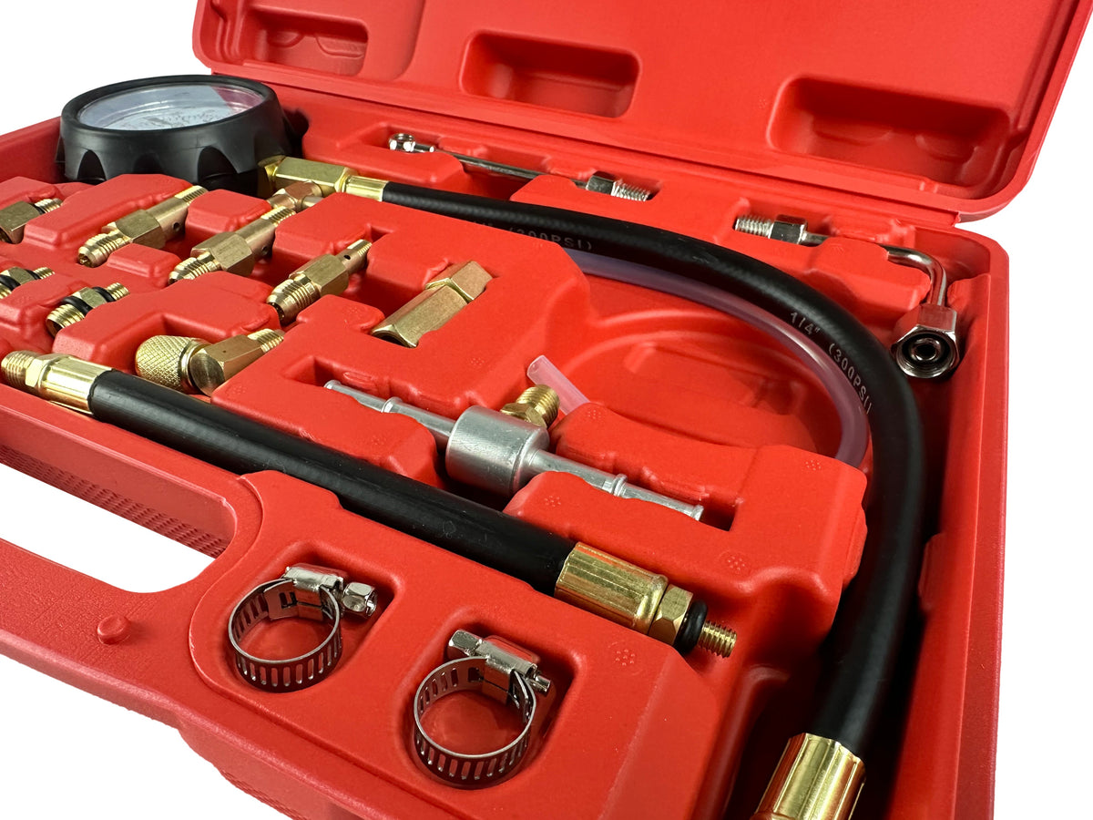 Tester tlaku paliva, sada 21ks, Gebo Tools