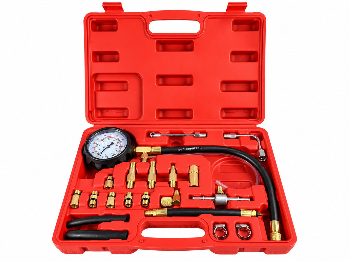 Tester tlaku paliva, sada 21ks, Gebo Tools