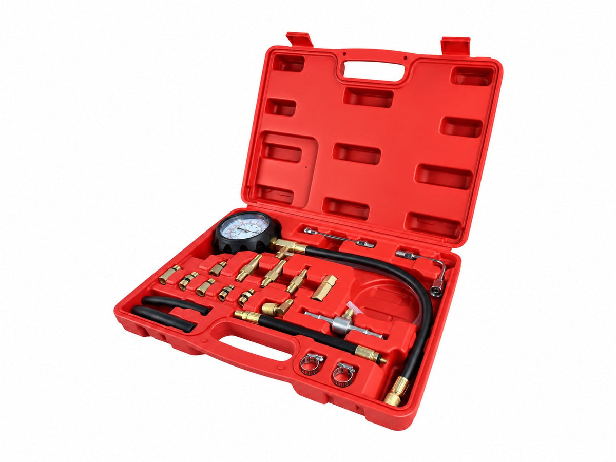 Tester tlaku paliva, sada 21ks, Gebo Tools