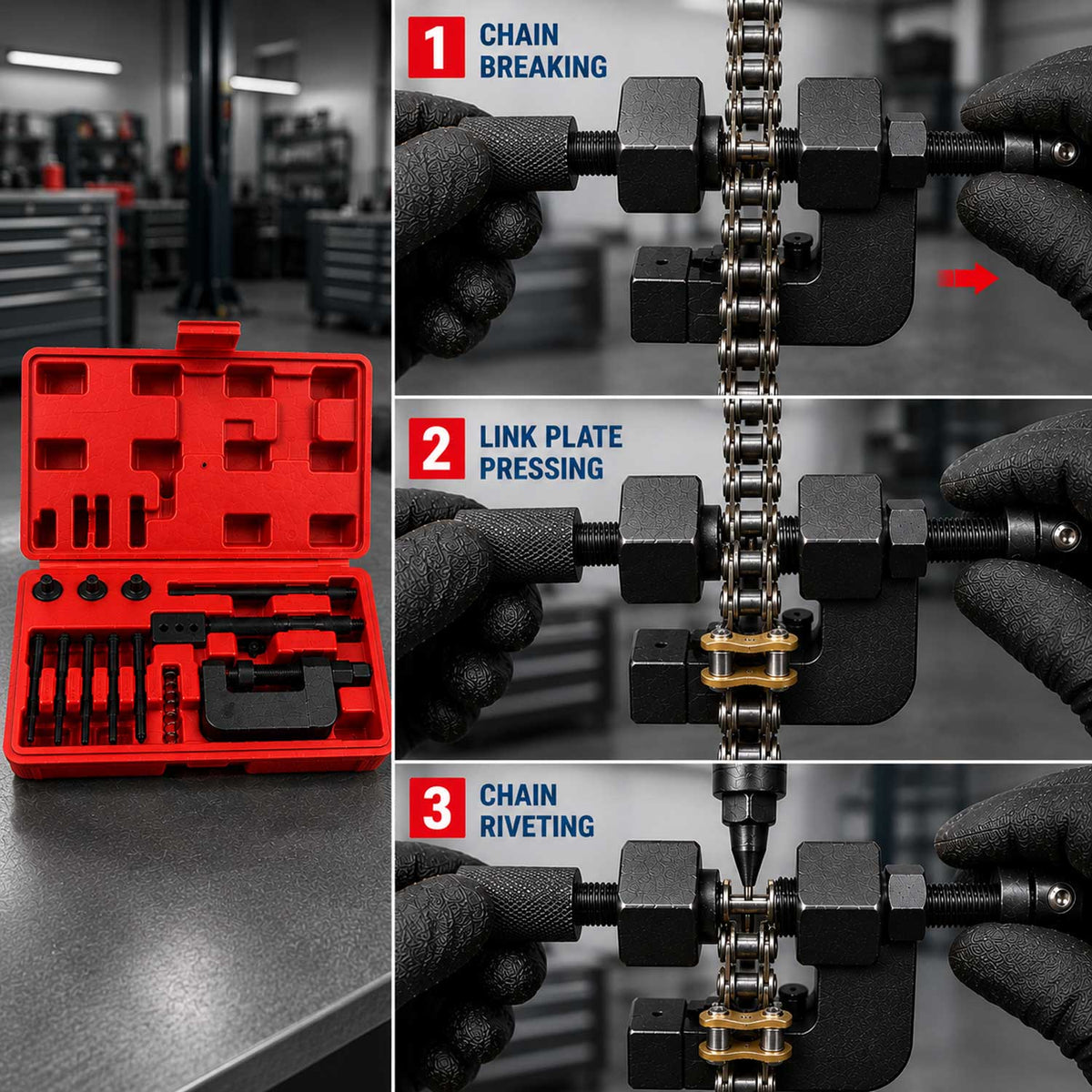 Nitovačka reťazí Gebo Tools