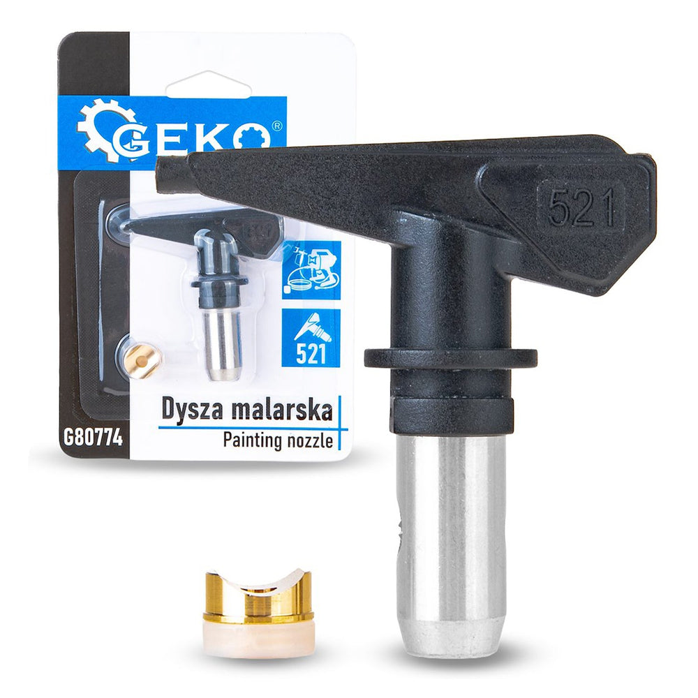 Tryska airless 521 na striekaciu pištoľ airless - uhol 50°, otvor 0,021''