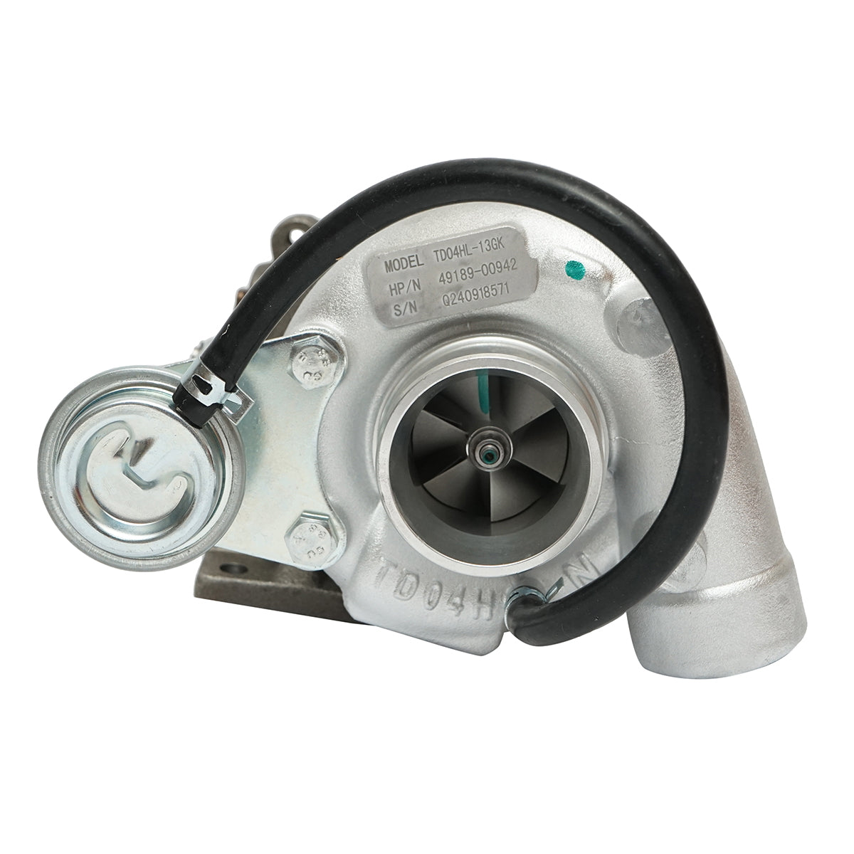 Turbo pre Bobcat, Kubota, Mitsubishi, motor A47G-T, V3800 DI-T, V3800-DI-T-E2CB-BC-1, OEM 1E153-17013, 49189-00940