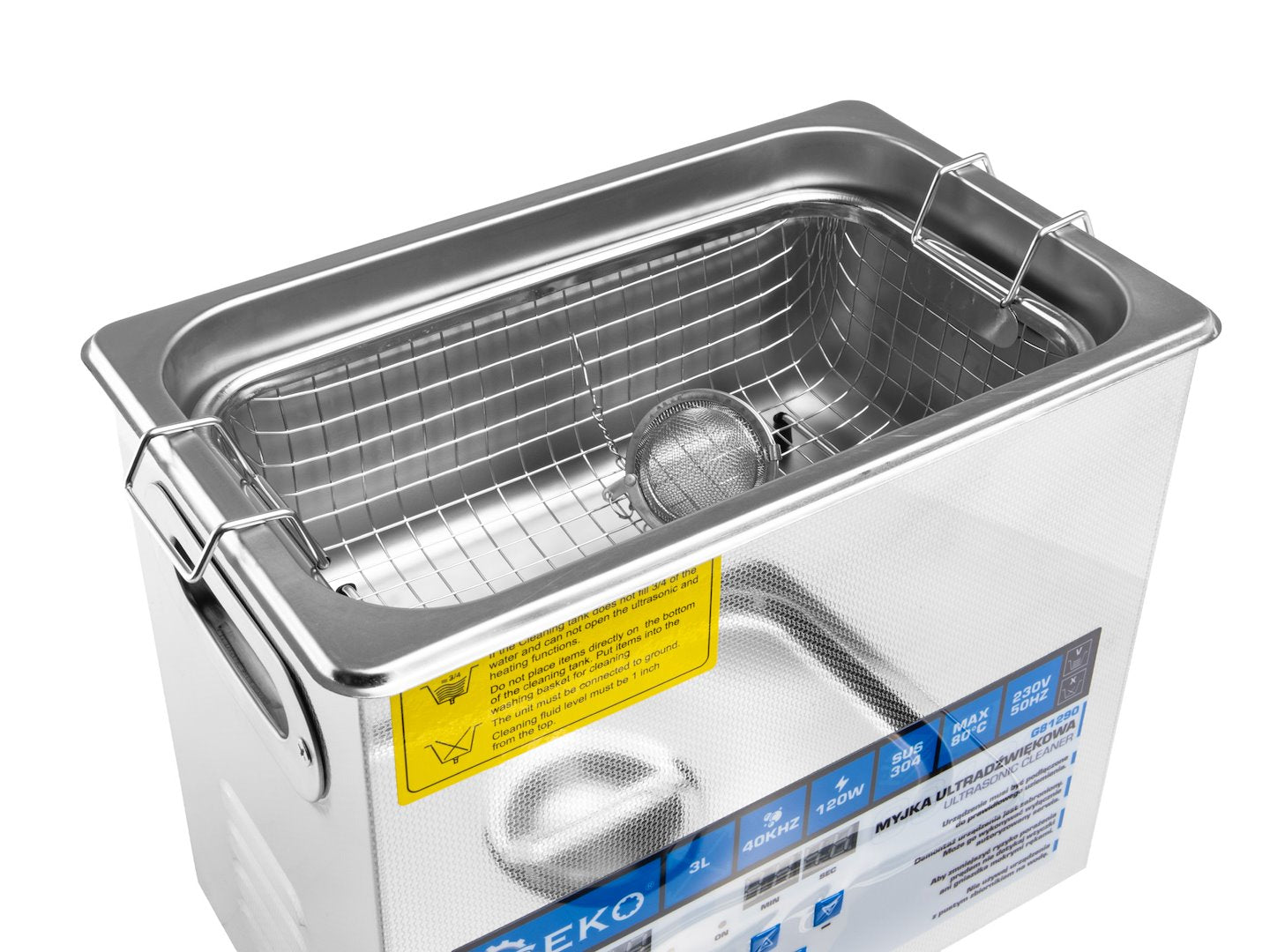 Ultrazvuková čistička 3l 120W Geko