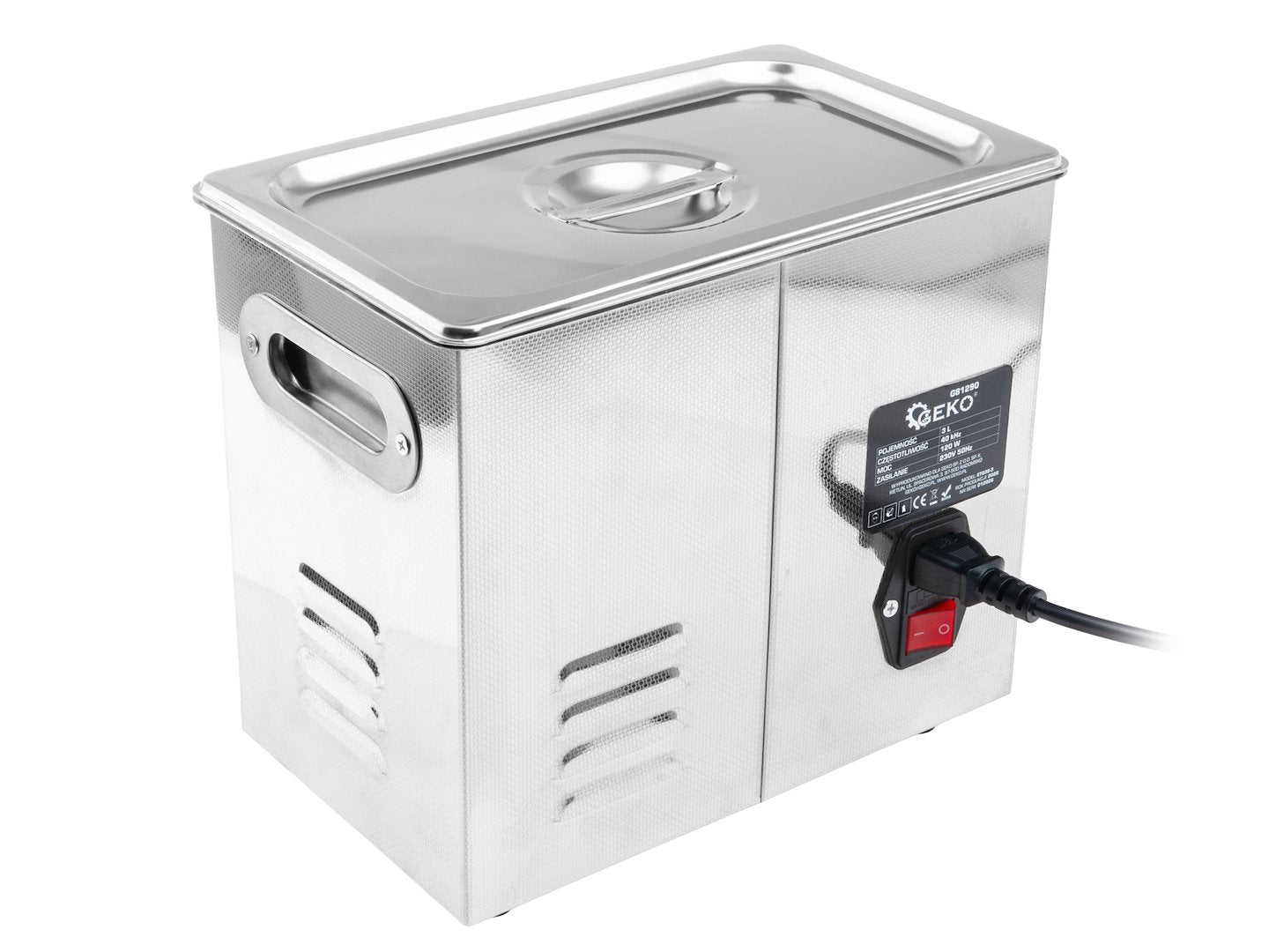 Ultrazvuková čistička 3l 120W Geko