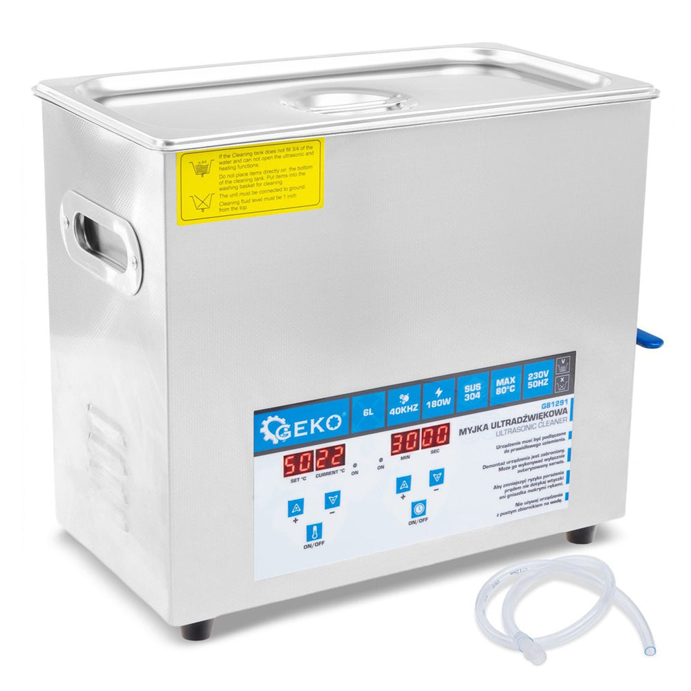 Ultrazvuková čistička 6l 180W GEKO