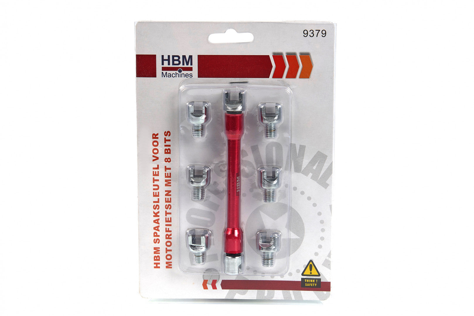 Univerzálny kľúč na špice motocykla, Premium, HBM Machines Holandsko
