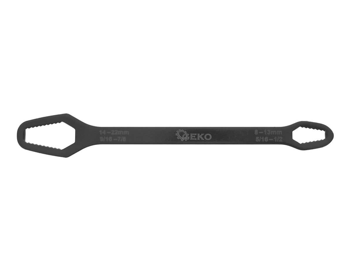Univerzálny očkový kľúč obojstranný 14 - 22, 8 - 13mm, CrV, 270mm, Geko