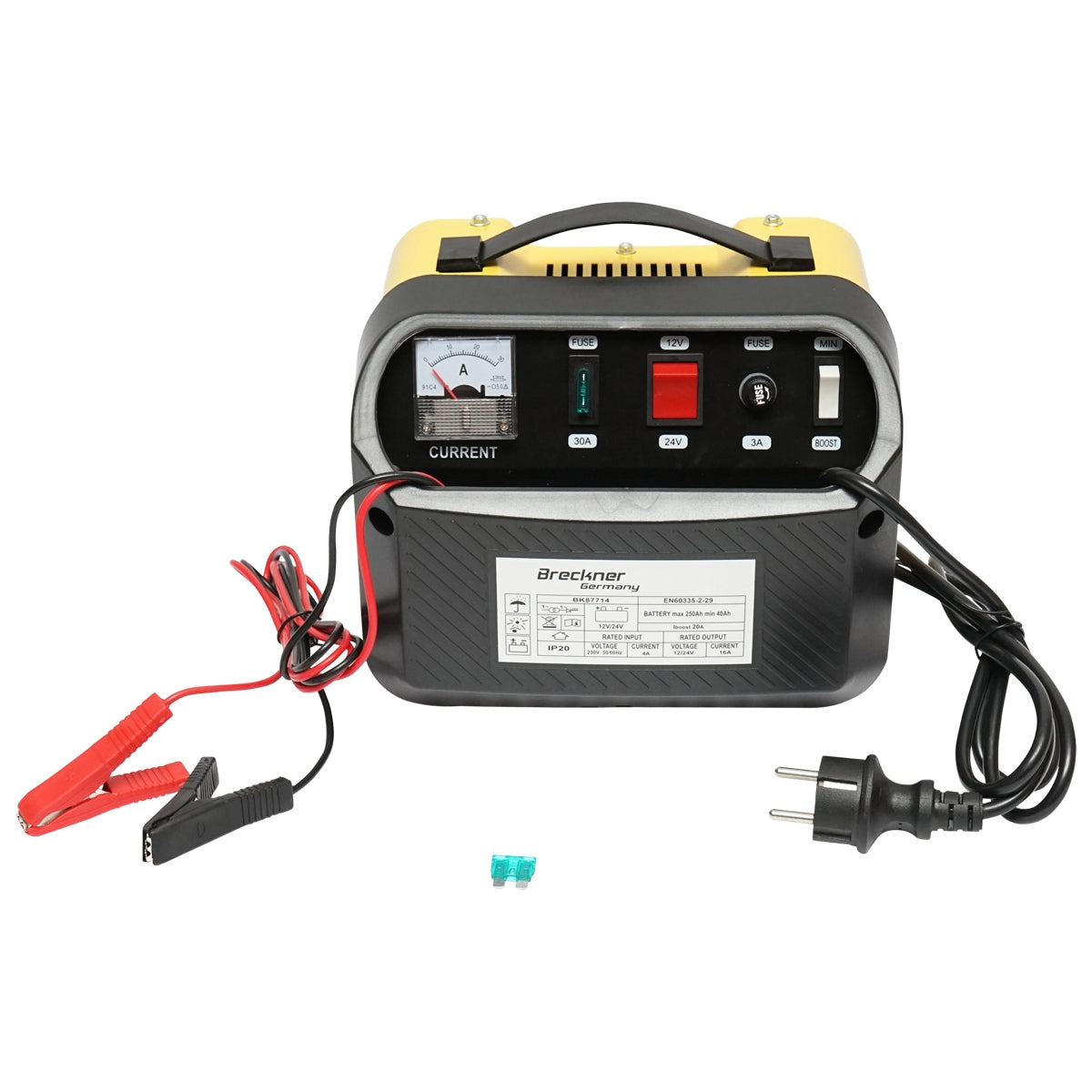 Usmerňovač - autonabíjačka 12/24V 20A 230V/566W pre batérie 40-250Ah Breckner Germany