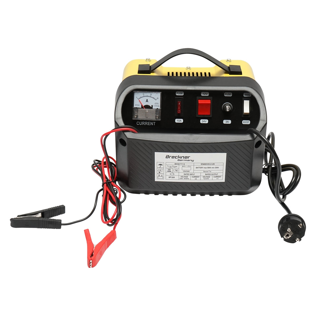 Usmerňovač - autonabíjačka 12/24V 5A 230V/140W pre batérie 20-90Ah Breckner Germany
