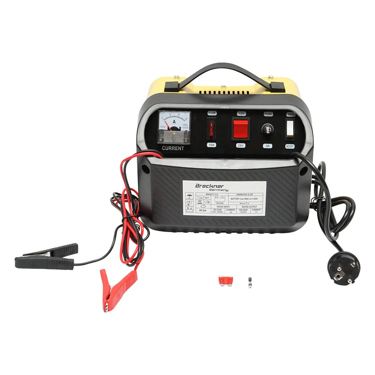 Usmerňovač - autonabíjačka 12/24V 5A 230V/140W pre batérie 20-90Ah Breckner Germany