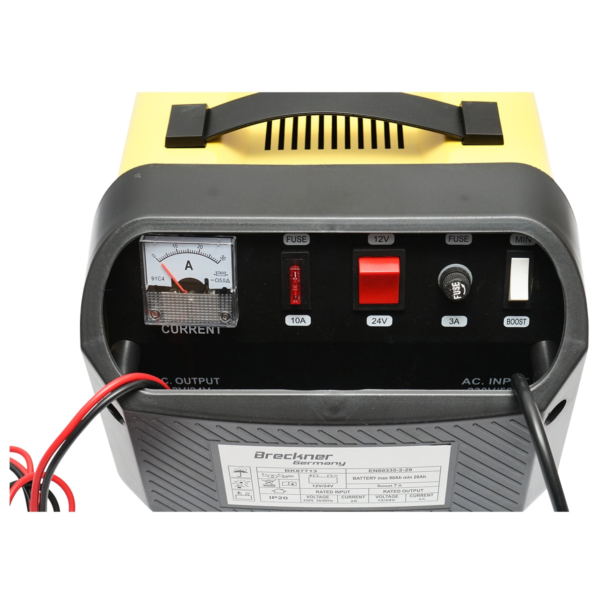 Usmerňovač - autonabíjačka 12/24V 5A 230V/140W pre batérie 20-90Ah Breckner Germany