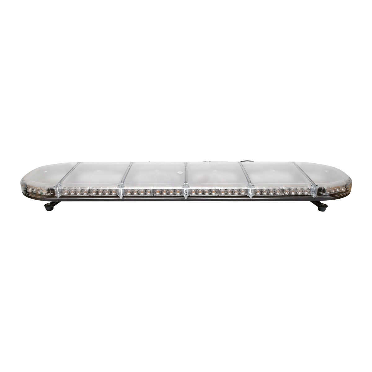 Výstražná svetelná rampa 12-24V so žltým svetlom 1290x275x125mm Breckner Germany