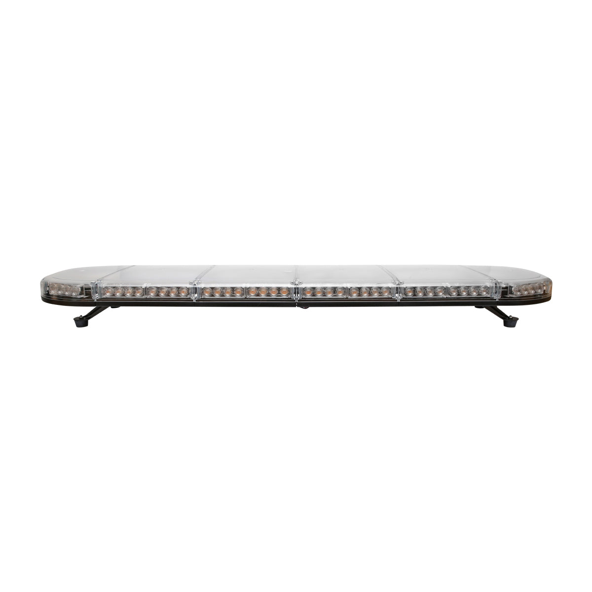 Výstražná svetelná rampa 12-24V so žltým svetlom 1290x275x125mm Breckner Germany