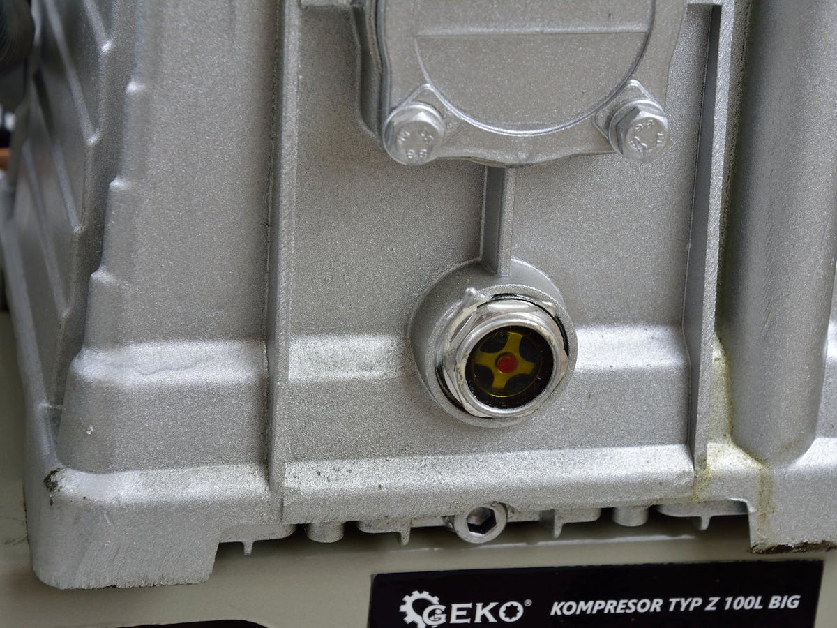 Vzduchový kompresor 100l, 420l/min, 220V, Geko