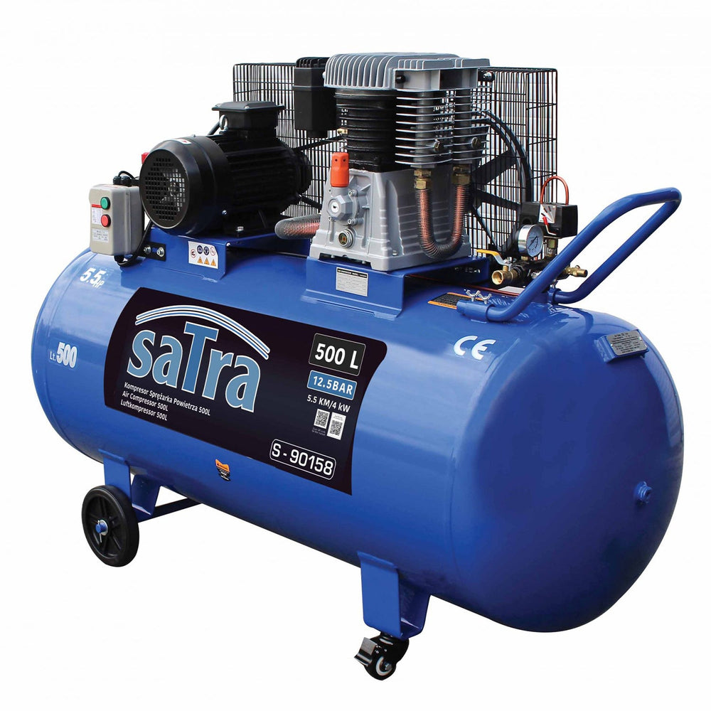 Vzduchový kompresor 500l 4kW 5,5hp 380V Satra