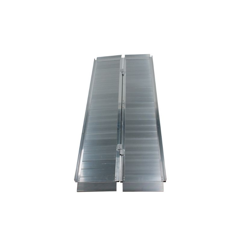 Prenosná skladacia hliníková rampa s dorazom 184cm dĺžka, 175cm šírka, Torso Holandsko