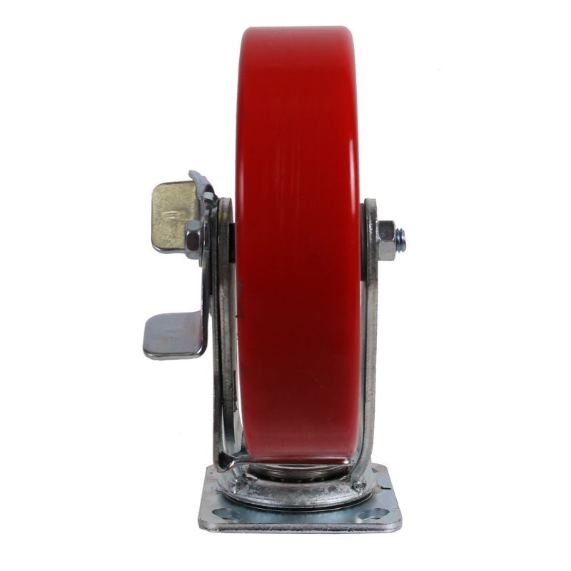 Otočné PU koleso s brzdou 200 x 50mm 480kg