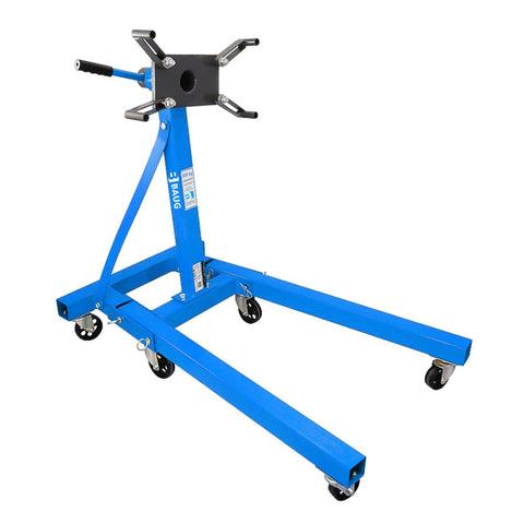 Otočný skladací stojan -držiak na motor 900kg (0,9t) Baug