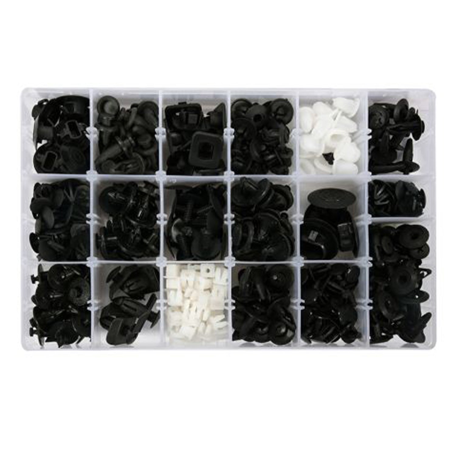 Sada plastových klipov a úchytiek pre nissan 408 kusov