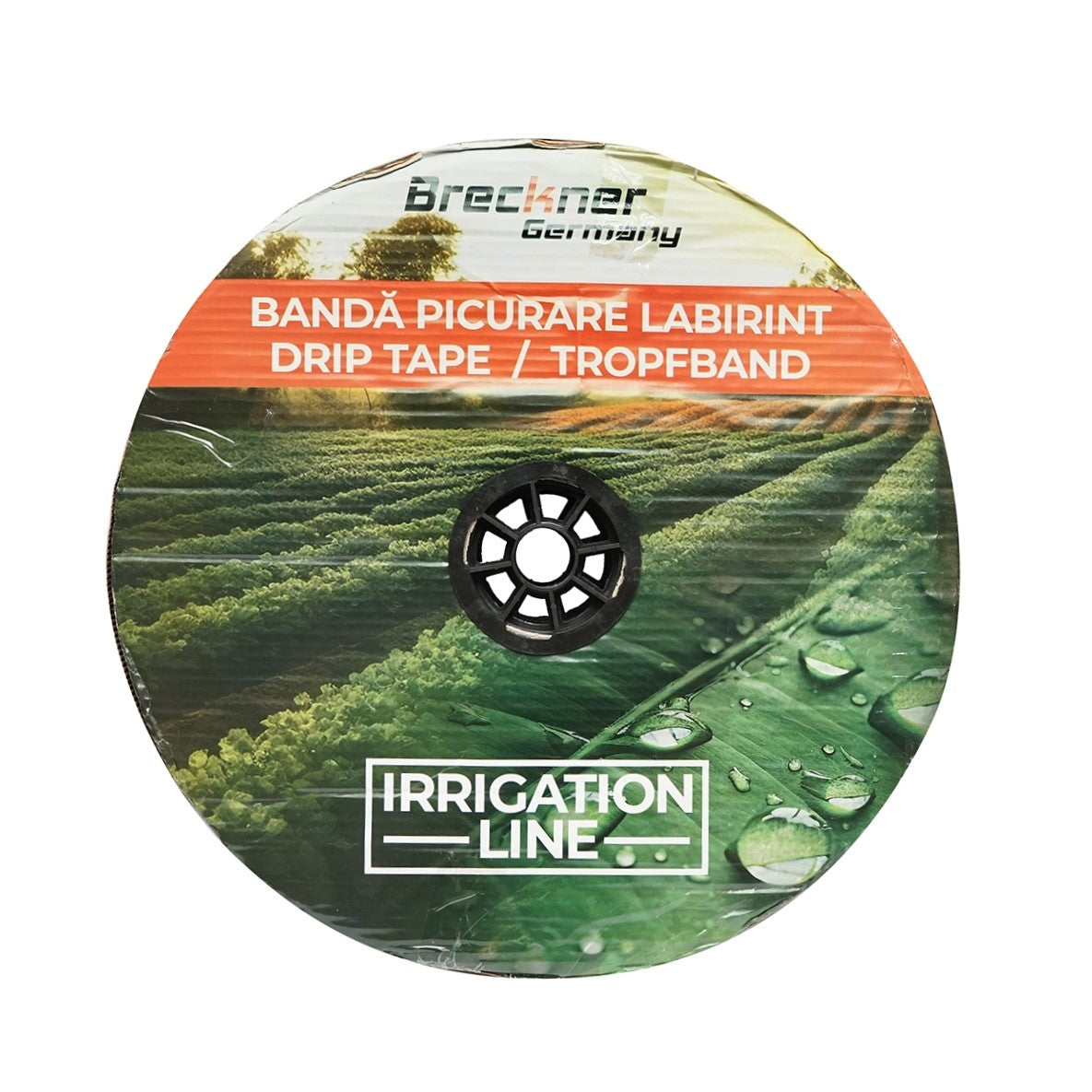 Zavlažovacia kvapková páska, rolka 1000m, 2l/h, D16mm, rozostup 10cm Breckner Germany