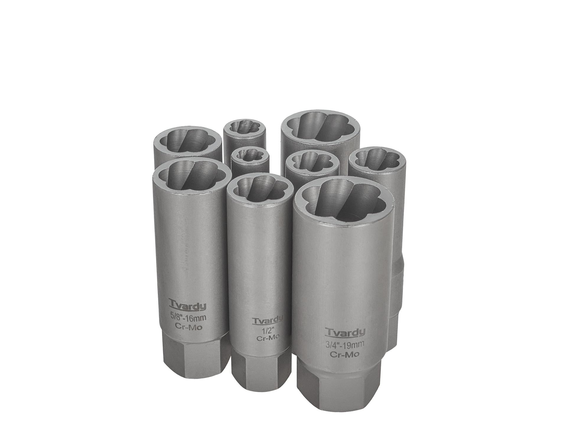 Sada dlhých nástrčiek na opotrebované skrutky 6–19 mm