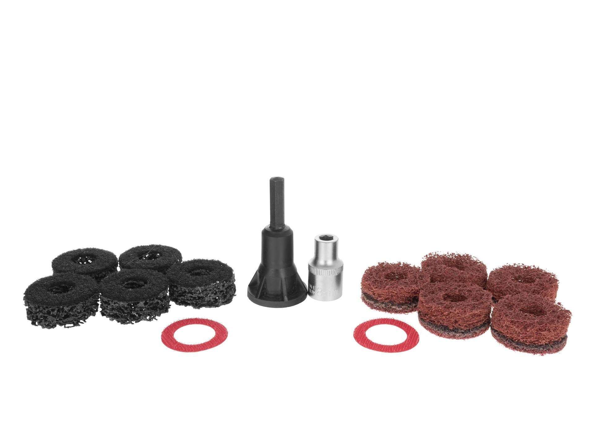 Sada na čistenie nábojov a kolieskových skrutiek – brúsny kotúč Geko