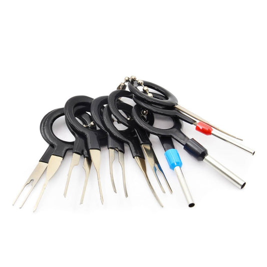 Sada na demontáž konektorov a pinov z elektrických svoriek – 11 kusov na konektory/elektrický systém