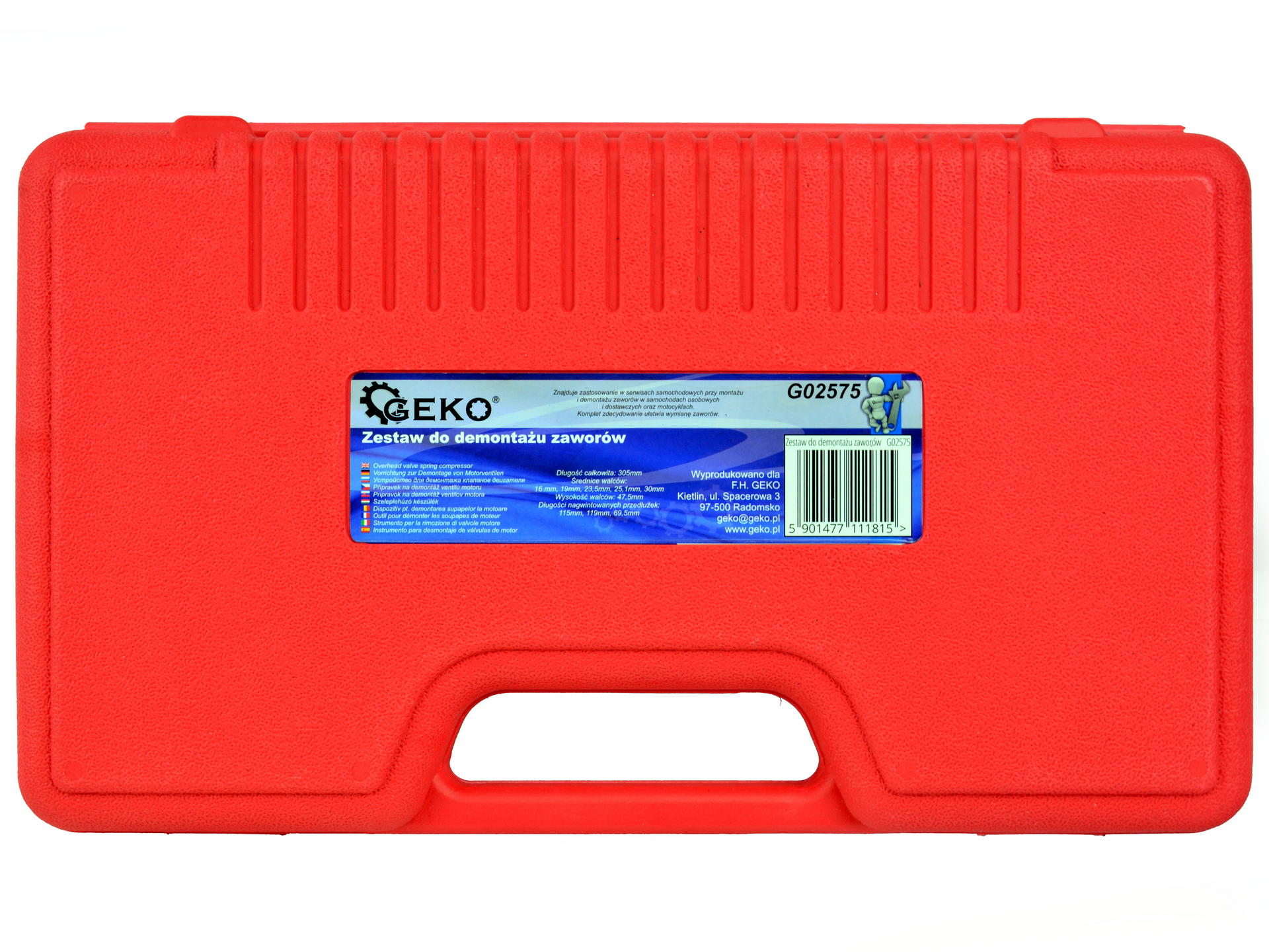 Súprava na demontáž ventilov