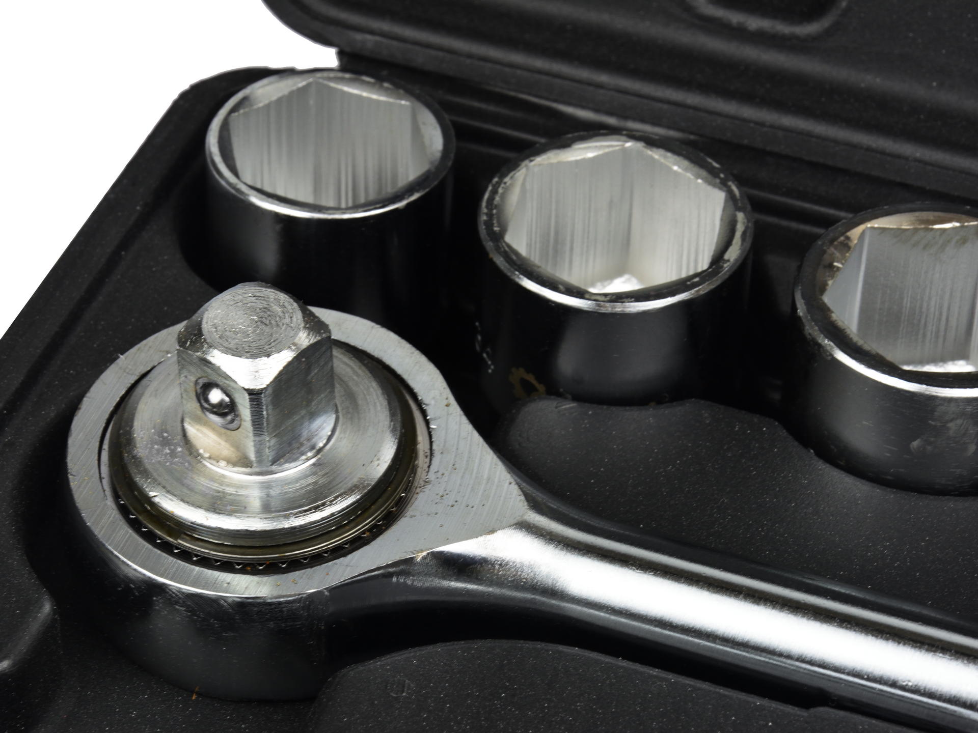 Súprava šesťhranných nástrčiek s račňou 3/4, 19–50 mm geko