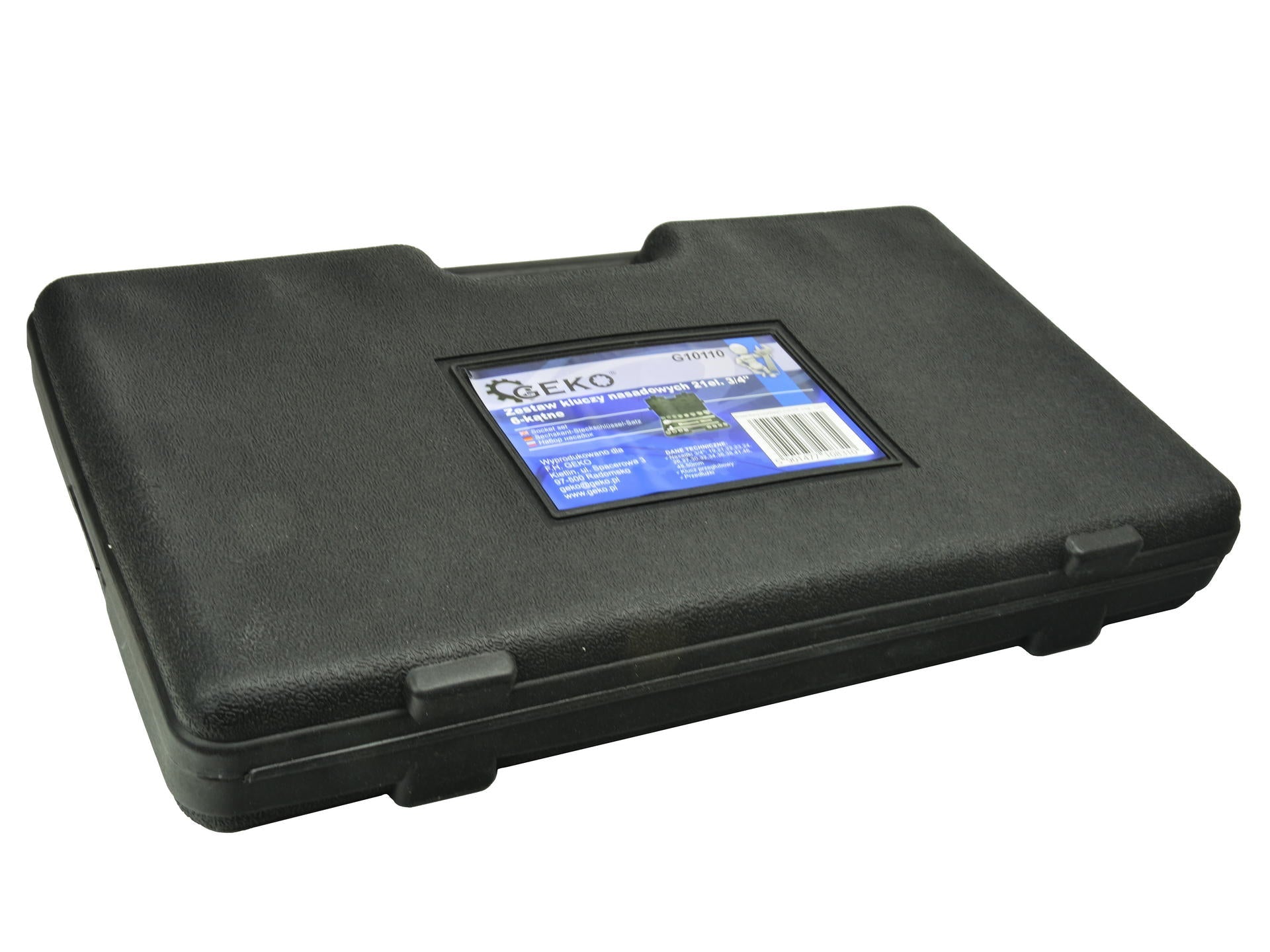 Súprava šesťhranných nástrčiek s račňou 3/4, 19–50 mm geko