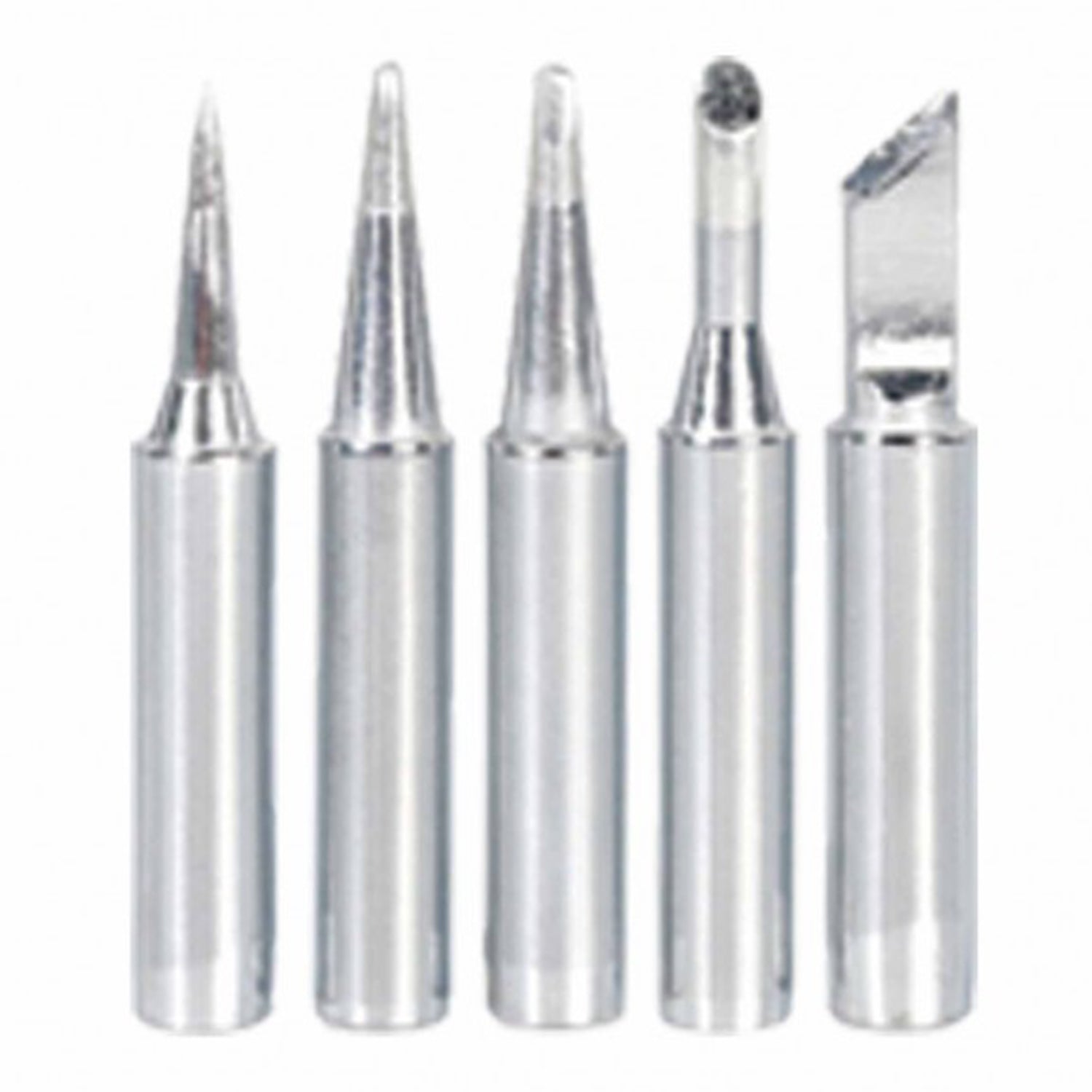 Sada hrotov pre spájkovačku / spájkovacie kladivo 5 kusov satra