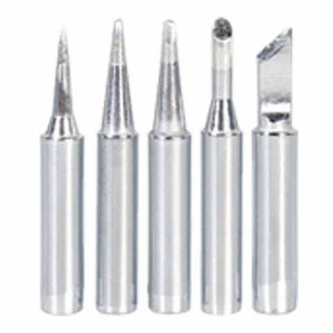 Sada hrotov pre spájkovačku / spájkovacie kladivo 5 kusov satra