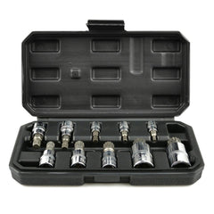 Sada nadstavcov - nástrčných hlavíc M Spline XZN bitov 1/2'' 1/4'' 10ks