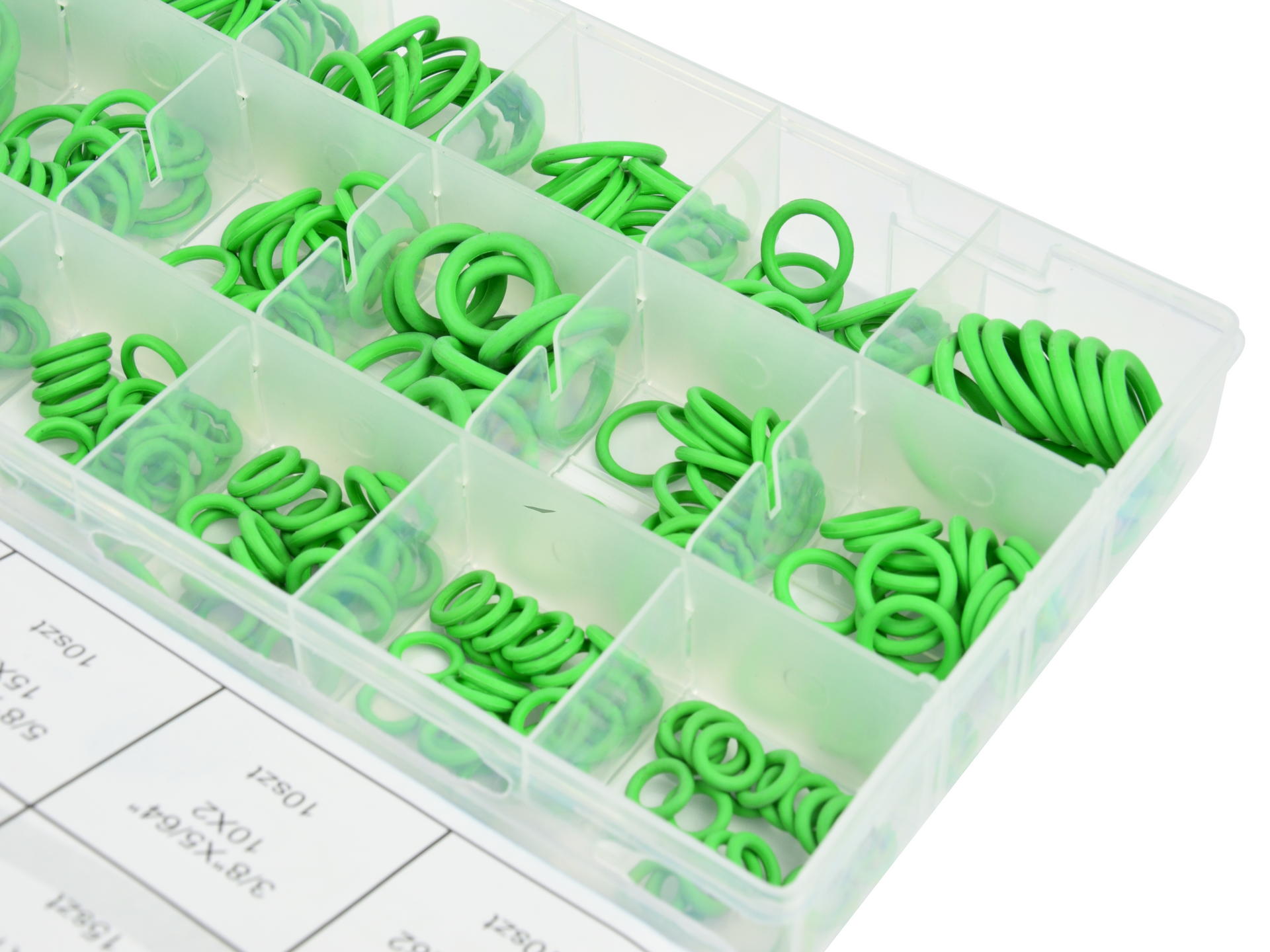 Súprava tesnení klimatizácie o-krúžky 270 ks