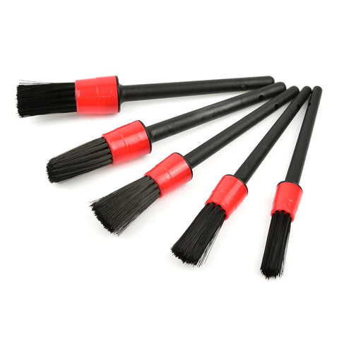 Sada 5 kefiek na detailing – čistenie interiéru auta