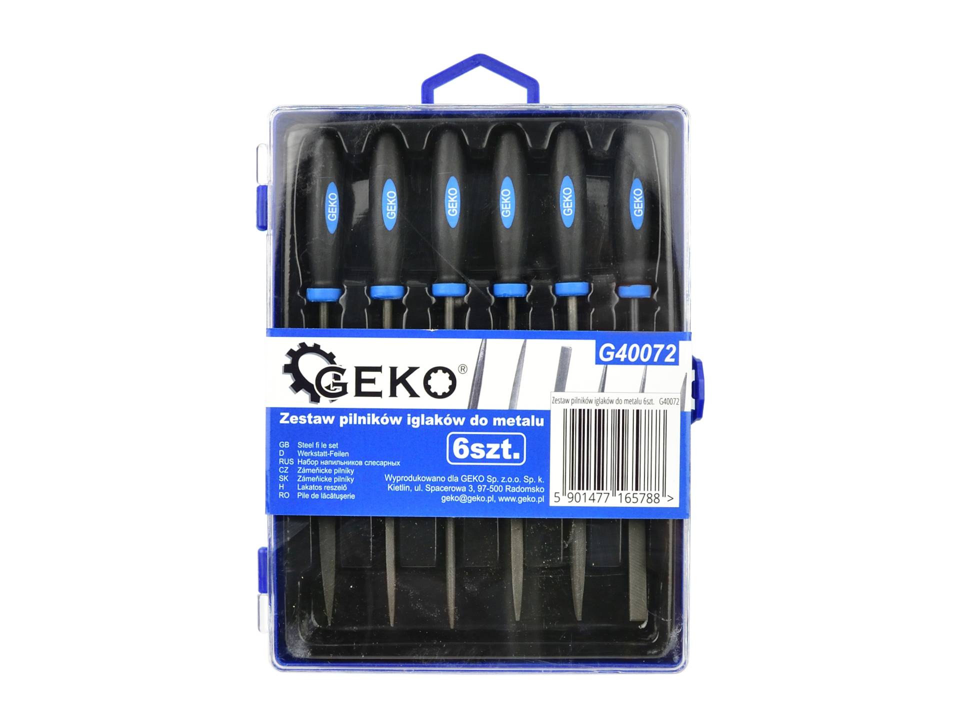 Súprava pilníkov 6 kusov geko