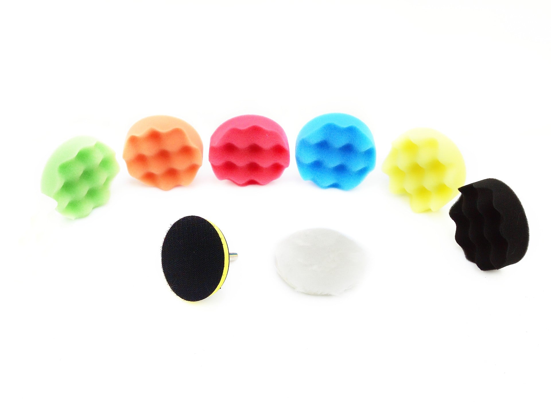 Sada náhradných leštiacich špongií pre leštičku 80 mm – 9 kusov