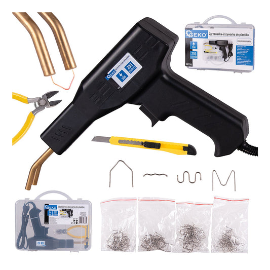 Pištoľ - zváračka na plasty s 200 sponami 50W