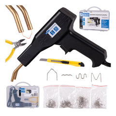 Pištoľ - zváračka na plasty s 200 sponami 50W